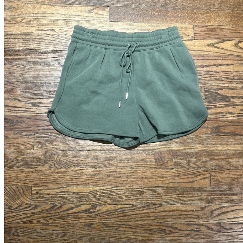 Women's Green Casual Shorts